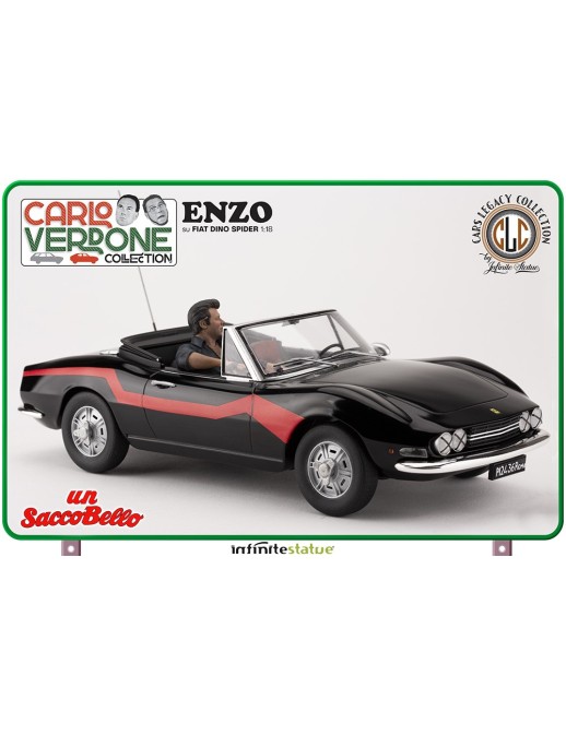 Infinite Statue Cars Legacy Collection Enzo su Fiat Dino Spider