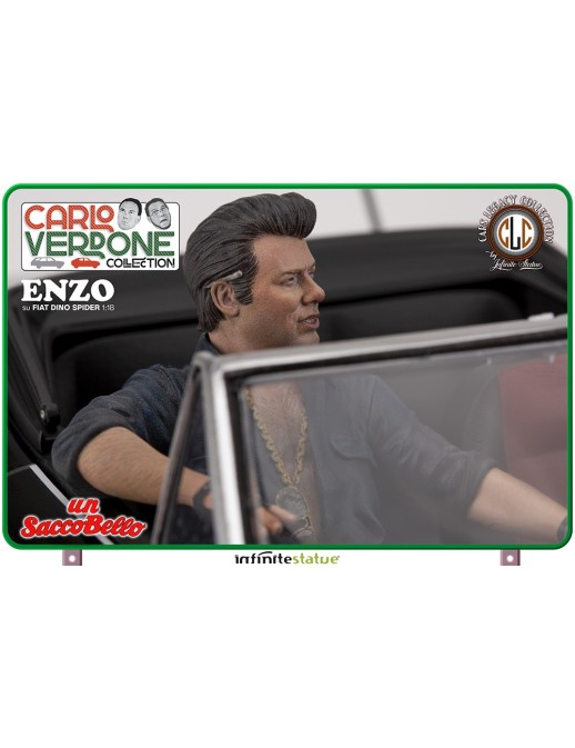 Infinite Statue Cars Legacy Collection Enzo su Fiat Dino Spider