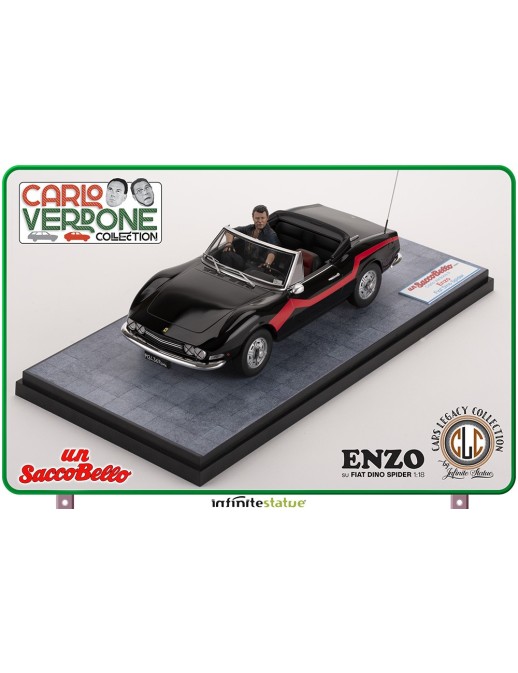 Infinite Statue Cars Legacy Collection Enzo su Fiat Dino Spider