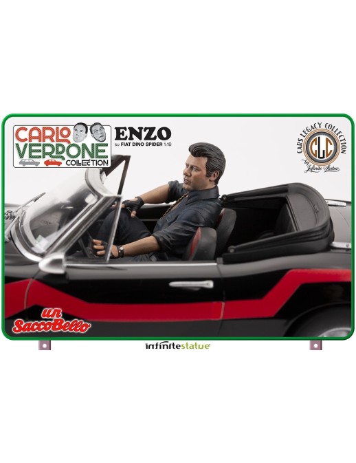 Infinite Statue Cars Legacy Collection Enzo su Fiat Dino Spider