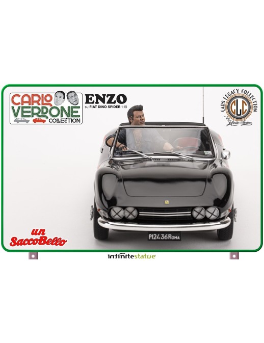 Infinite Statue Cars Legacy Collection Enzo su Fiat Dino Spider