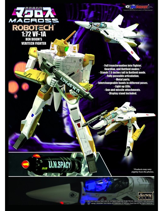 KitzConcept's Robotech Macross VF-1A Valkyrie Ben Dixon 1/72 Scale Figure