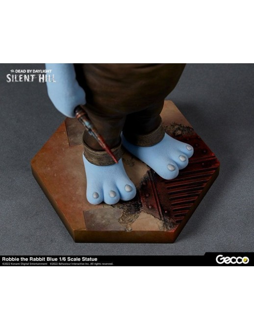 Gecco Silent Hill x Dead by Daylight Robbie the Rabbit Blue Version 1/6 Scale