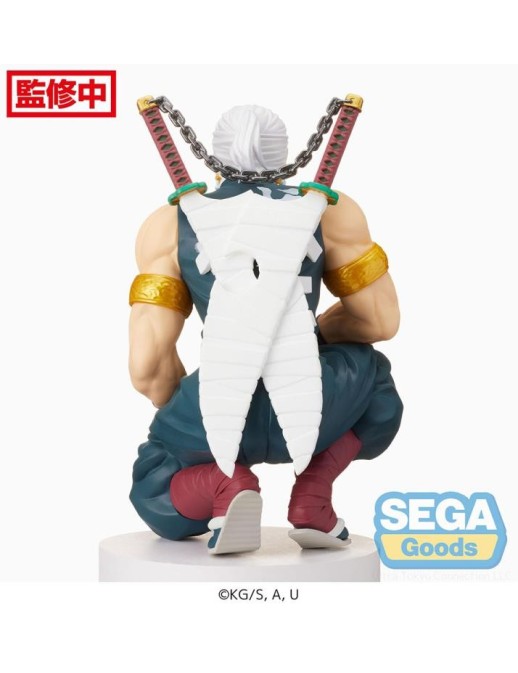 Sega Premium Perching Figure Demon Slayer Kimetsu no Yaiba Tengen Uzui Hashira Meeting Ver.
