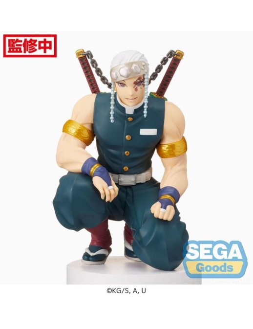 Sega Premium Perching Figure Demon Slayer Kimetsu no Yaiba Tengen Uzui Hashira Meeting Ver.