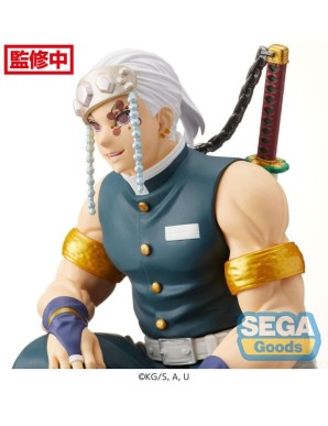 Sega Premium Perching Figure Demon Slayer Kimetsu no Yaiba Tengen Uzui Hashira Meeting Ver.