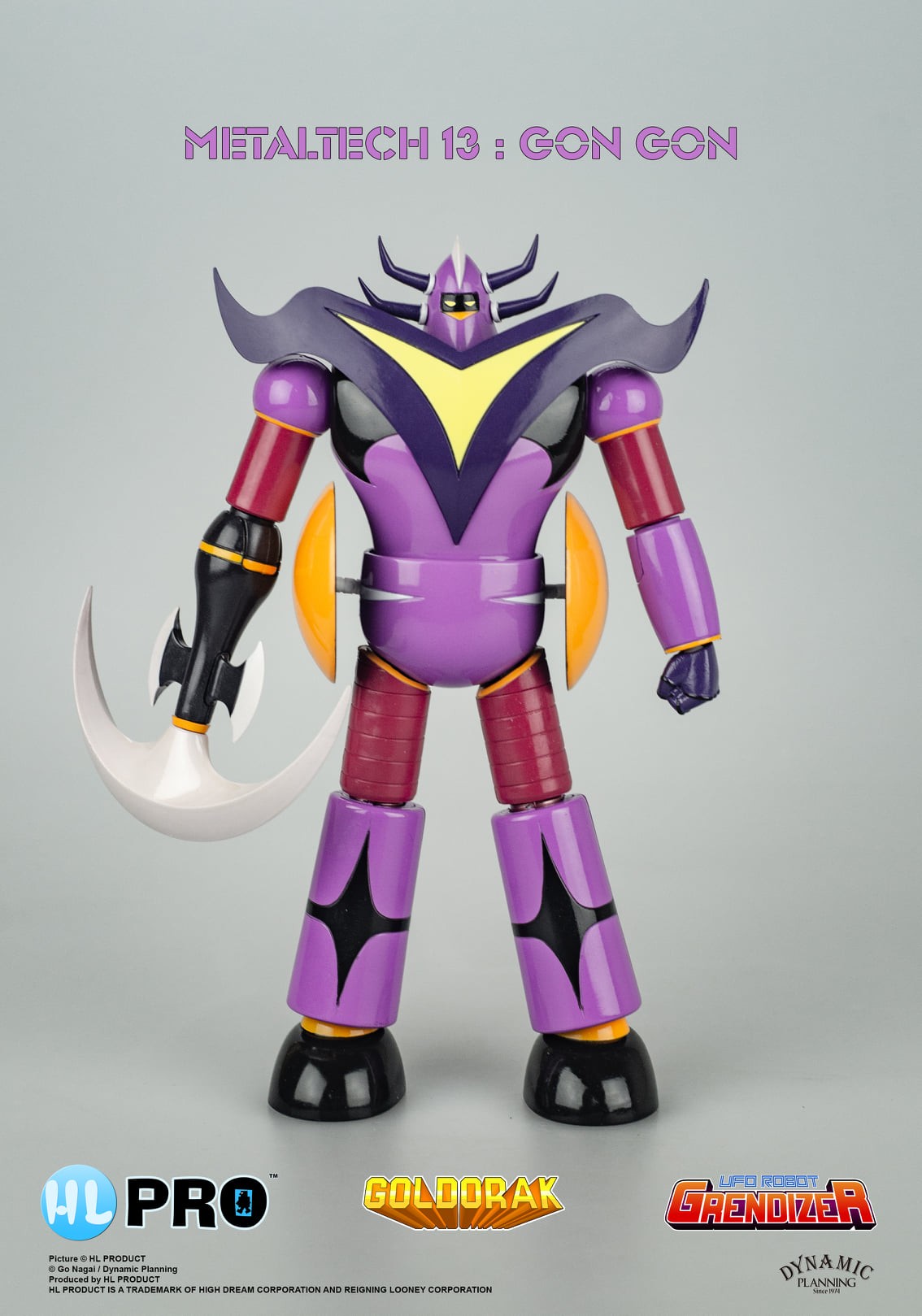 HL PRO METALTECH 13 UFO ROBOT GRENDIZER GON GON