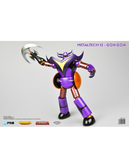 HL Pro Metaltech 13 Ufo Robot Grendizer Gon Gon Metallic Color Version