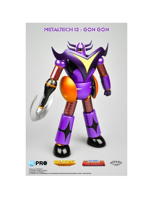HL Pro Metaltech 13 Ufo Robot Grendizer Gon Gon Metallic Color Version