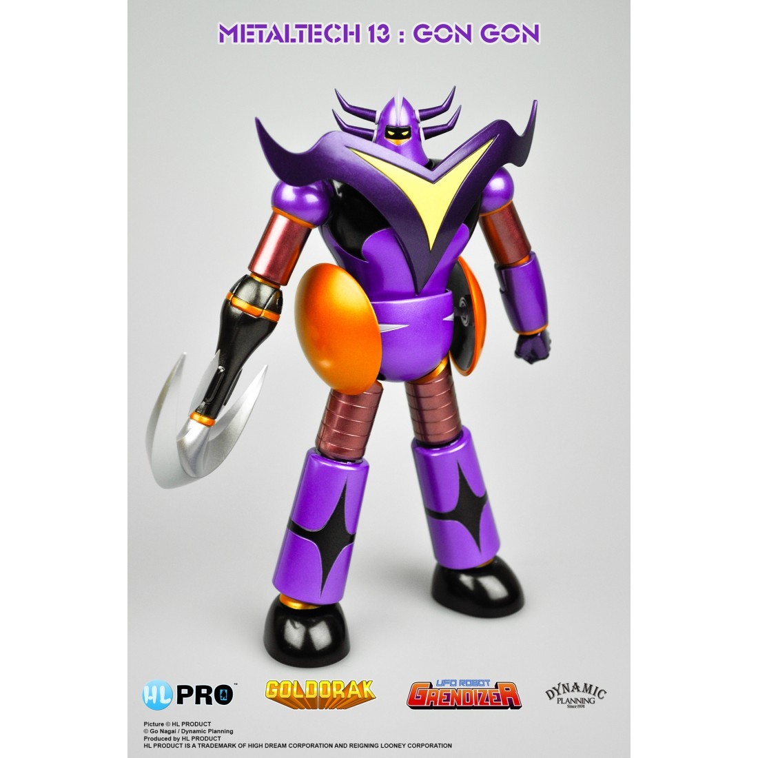 HL PRO METALTECH 13 UFO ROBOT GRENDIZER GON GON METALLIC COLOR VERSION