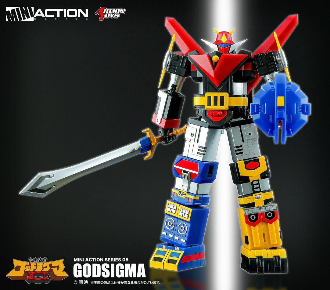 ACTION TOYS SUPER ROBOT MINI ACTION SERIES MA-05 GOD SIGMA