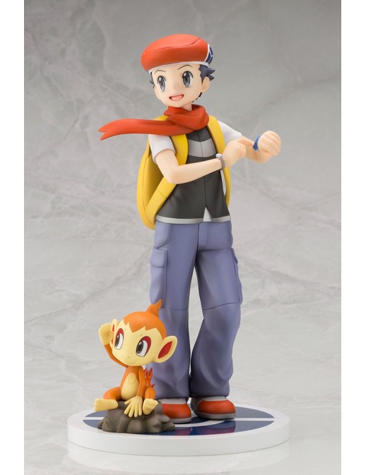 Kotobukiya ARTFX J Pokemon Series Lucas with Chimchar