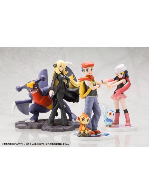 Kotobukiya ARTFX J Pokemon Series Lucas with Chimchar