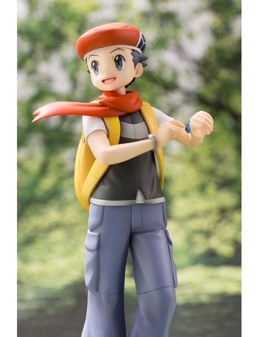 Kotobukiya ARTFX J Pokemon Series Lucas with Chimchar