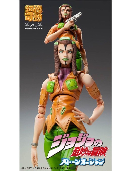 Medicos Super Action Statue JoJo's Bizarre Adventure Stone Ocean Ermes Costello