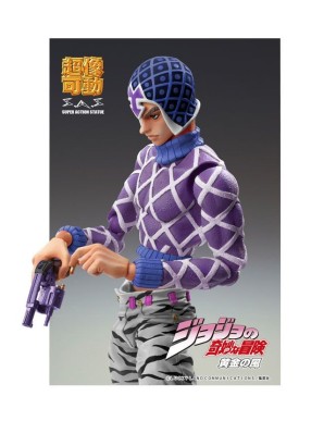 Medicos Super Action Statue JoJo's Bizarre Adventure Golden Wind Guido Mista & Sex Pistols Third
