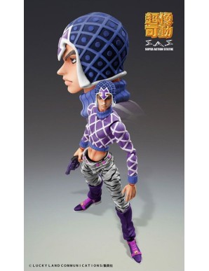 Medicos Super Action Statue JoJo's Bizarre Adventure Golden Wind Guido Mista & Sex Pistols Third