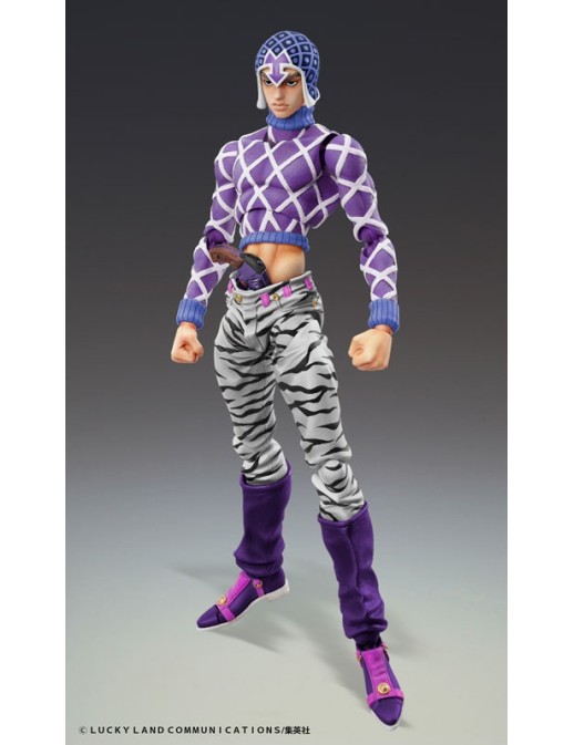 Medicos Super Action Statue JoJo's Bizarre Adventure Golden Wind Guido Mista & Sex Pistols Third