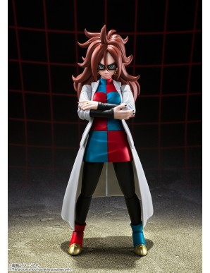 Bandai S.H. Figuarts Dragon Ball FighterZ Android 21 White Coat
