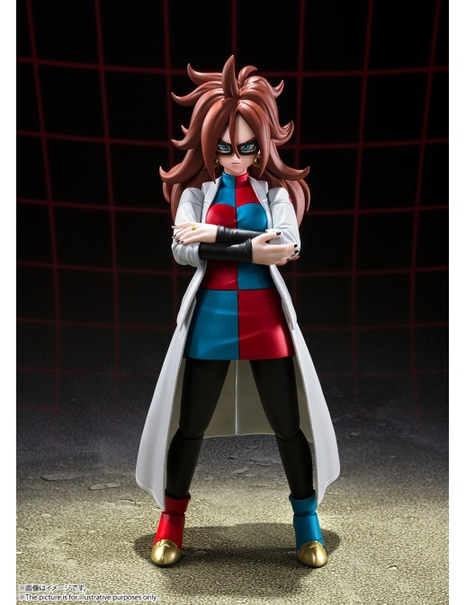 Bandai S.H. Figuarts Dragon Ball FighterZ Android 21 White Coat