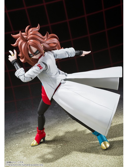 Bandai S.H. Figuarts Dragon Ball FighterZ Android 21 White Coat