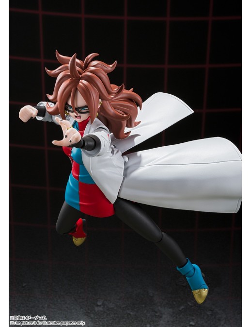 Bandai S.H. Figuarts Dragon Ball FighterZ Android 21 White Coat
