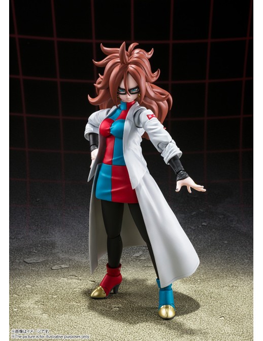 Bandai S.H. Figuarts Dragon Ball FighterZ Android 21 White Coat