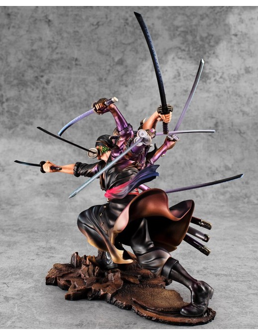 Megahouse P.O.P. Portrait of Pirates One Piece SA-Maximum Roronoa Zoro Demon Spirit Kyotouryuu Ashura