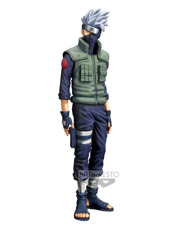 BANPRESTO NARUTO SHIPPUDEN GRANDISTA SHINOBI RELATIONS NEO KAKASHI HATAKE MANGA DIMENSIONS