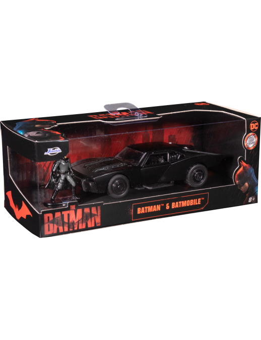 Jada Toys Diecast Model 1/24 Scale The Batman Batmobile