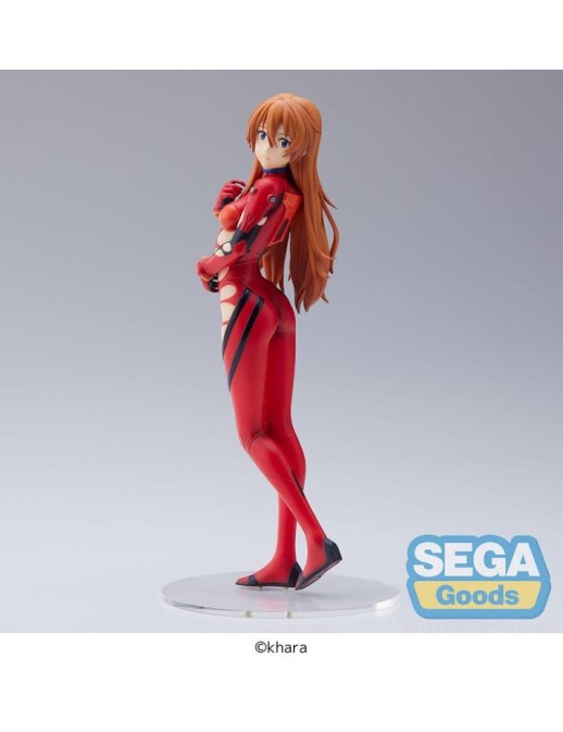Sega Super Premium Size Figure Rebuild of Evangelion Asuka Shikinami Langley On the Beach