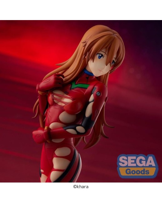 Sega Super Premium Size Figure Rebuild of Evangelion Asuka Shikinami Langley On the Beach