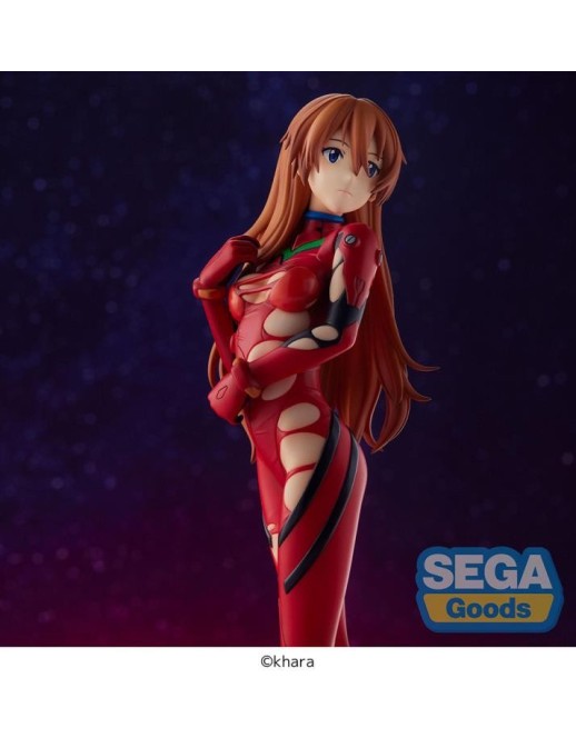 Sega Super Premium Size Figure Rebuild of Evangelion Asuka Shikinami Langley On the Beach