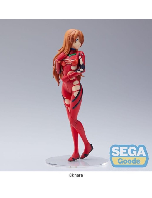 Sega Super Premium Size Figure Rebuild of Evangelion Asuka Shikinami Langley On the Beach