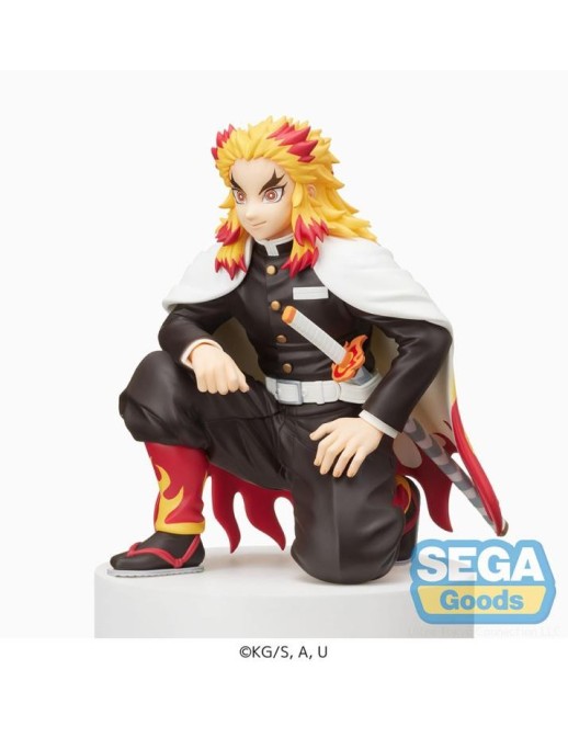 Sega Premium Perching Figure Demon Slayer Kimetsu no Yaiba Kyojuro Rengoku Hashira Meeting Ver.