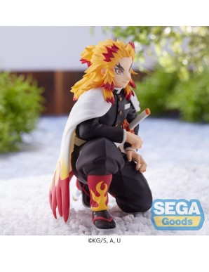 Sega Premium Perching Figure Demon Slayer Kimetsu no Yaiba Kyojuro Rengoku Hashira Meeting Ver.