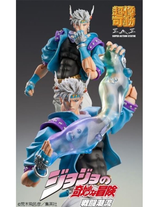 Medicos Super Action Statue JoJo's Bizarre Adventure Battle Tendency Caesar Anthonio Zeppeli Second Version