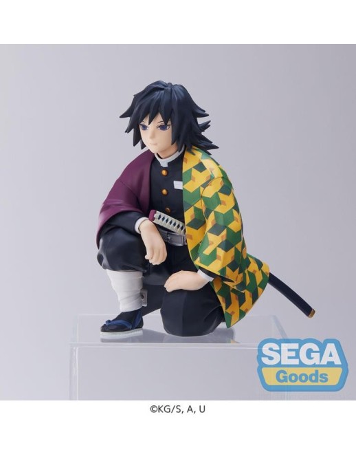 Sega Premium Perching Figure Demon Slayer Kimetsu no Yaiba Giyu Tomioka Hashira Meeting Ver.