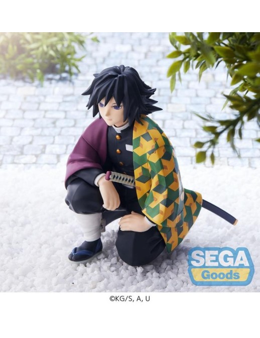 Sega Premium Perching Figure Demon Slayer Kimetsu no Yaiba Giyu Tomioka Hashira Meeting Ver.