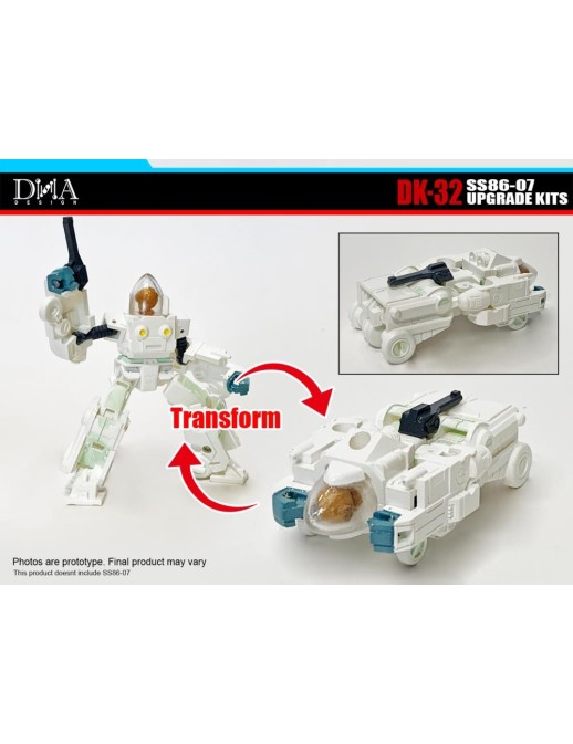 DNA Design DK-32 Upgrade Kit for War for Studio Series 86-07 Dinobot Slug