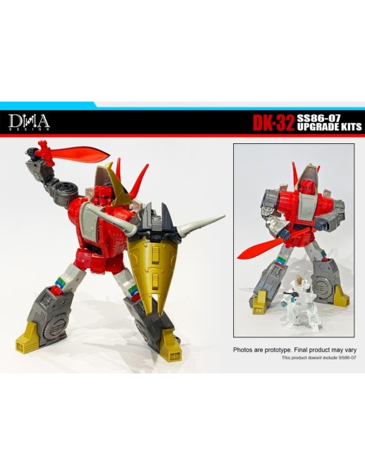 DNA Design DK-32 Upgrade Kit for Studio Series 86-07 Dinobot Slug