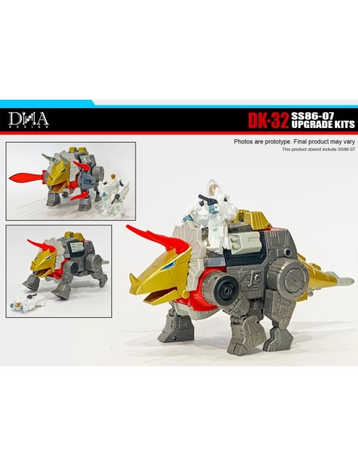 DNA Design DK-32 Upgrade Kit for War for Studio Series 86-07 Dinobot Slug
