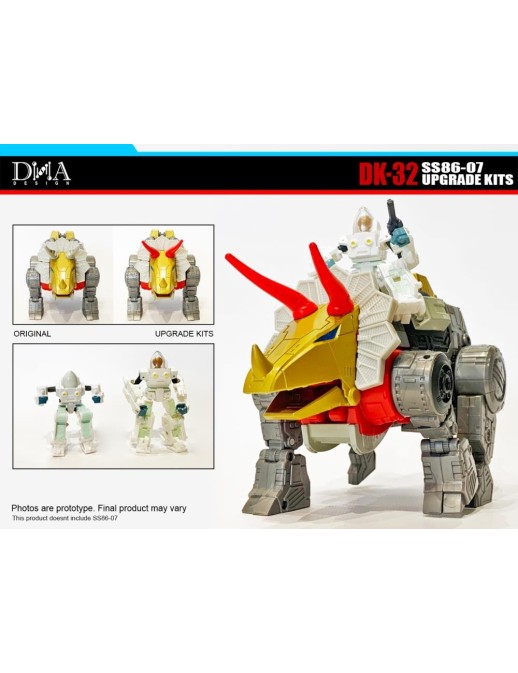 DNA Design DK-32 Upgrade Kit for Studio Series 86-07 Dinobot Slug