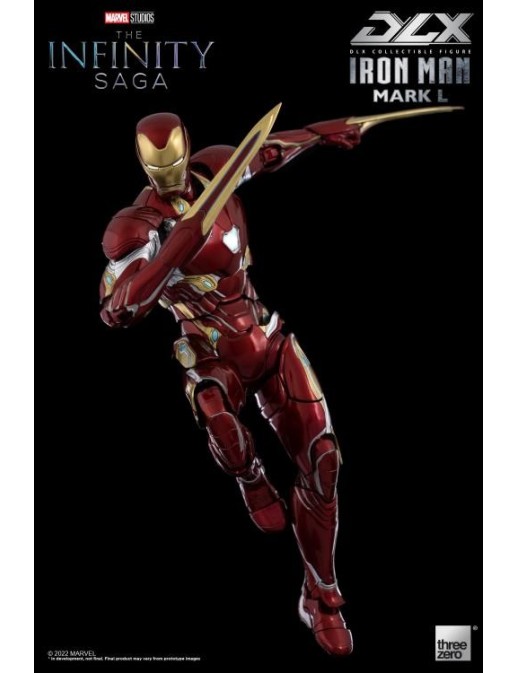 Threezero Avengers Infinity Saga DLX Collectible Figure Iron Man Mark L 1/12 Scale