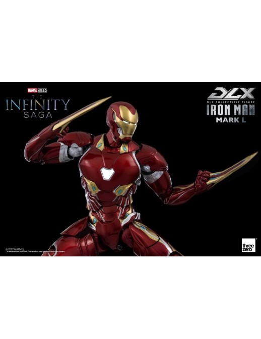Threezero Avengers Infinity Saga DLX Iron Man Mark L 1/12 Scale