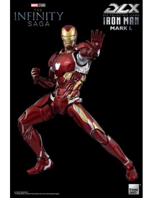 Threezero Avengers Infinity Saga DLX Collectible Figure Iron Man Mark L 1/12 Scale