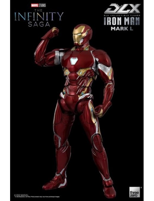 Threezero Avengers Infinity Saga DLX Collectible Figure Iron Man Mark L 1/12 Scale