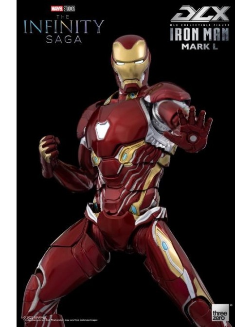 Threezero Avengers Infinity Saga DLX Collectible Figure Iron Man Mark L 1/12 Scale