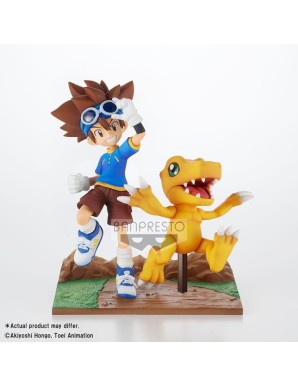Banpresto DXF Adventure Archives Digimon Adventure Taichi & Agumon