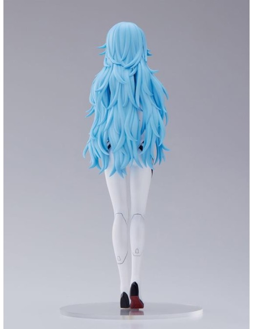 Sega Super Premium Size Figure Rebuild of Evangelion Rei Ayanami Long Hair Version